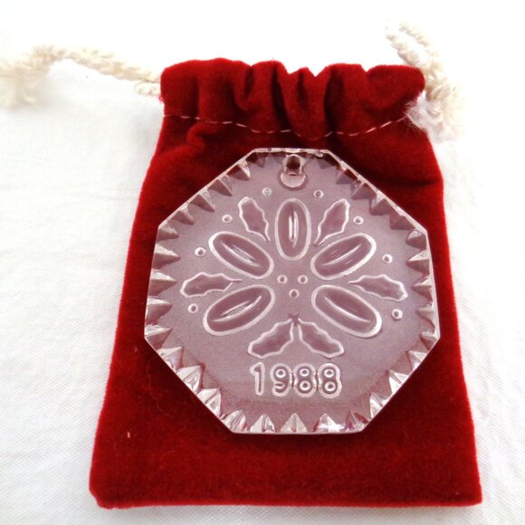 Waterford Crystal Christmas Ornament Lot of 4 Limited Edition - Picture 5 of 6